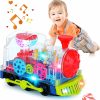 Brinquedos Musicais |   Brinquedos de Engatinhar para Bebês – Brinquedos para Crianças de 1 a 3 Anos com Luz Eletrônica e Música Sonora – Brinquedos de Trem Iluminados para Educação Precoce – Brinquedos para Hora da Barriga – Presentes de Natal e Aniversário para Meninos e Meninas Brinquedos Musicais Brinquedos Musicais