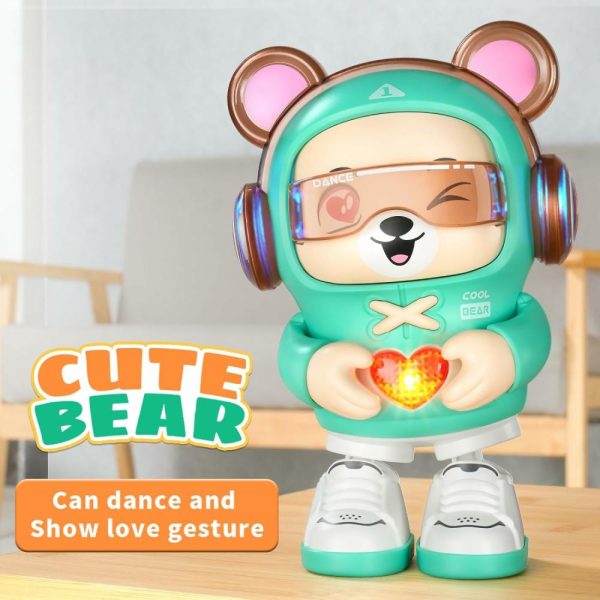 Brinquedos Musicais |   Brinquedos Interativos para Bebês, Com Luz e Música, Dança de Gestos de Amor, Brinquedo Divertido que Se Move e Rasteja para Bebês de 6 a 12 Meses, Brinquedo para Crianças de 1 a 5 Anos. Brinquedos Musicais Brinquedos Musicais