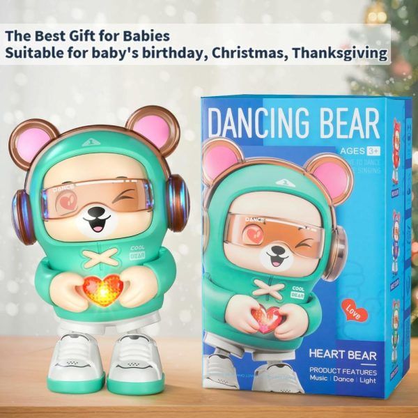 Brinquedos Musicais |   Brinquedos Interativos para Bebês, Com Luz e Música, Dança de Gestos de Amor, Brinquedo Divertido que Se Move e Rasteja para Bebês de 6 a 12 Meses, Brinquedo para Crianças de 1 a 5 Anos. Brinquedos Musicais Brinquedos Musicais