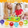 Brinquedos Musicais |   Brinquedos Interativos Pop Up para Meninos e Meninas de 1 Ano – Brinquedos Montessori de Causa e Efeito com Música e Luz – Brinquedos Musicais para Aprendizagem Precoce para Crianças de 1 a 3 Anos – Presente para Bebês de 9 a 12-18 Meses Brinquedos Musicais Brinquedos Musicais