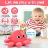 Brinquedos Musicais |   Brinquedos Musicais de Pelúcia Octopus para Bebês que Engatinham e Andam – Controle de Voz com Luz e Dança – Presentes para Meninos e Meninas de 3 a 4 Anos – Brinquedos Educativos Sensoriais para Crianças – Desenvolvimento de Aprendizado para Idade de 3 a 4 Anos Brinquedos Musicais Brinquedos Musicais