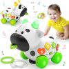 Brinquedos Musicais |   Brinquedos Musicais de Vaca para Meninos e Meninas a Partir de 1 Ano – Brinquedo Bilíngue para Bebês de 6 a 12 a 18 Meses – Brinquedos para Meninos de 1 Ano – Presente para Meninas de 1 Ano – Brinquedo Educativo para Crianças de 1 a 2 Anos – Primeiro Natal – Presente de 1º Aniversário Brinquedos Musicais Brinquedos Musicais