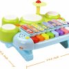 Brinquedos Musicais |   Brinquedos Musicais para Bebês 3 em 1: Piano, Teclado, Xilofone e Bateria para Meninas e Meninos de 1 Ano – Brinquedos de Idade 2 – Instrumentos Musicais para Aprendizagem de Crianças de 1 a 3 Anos – Presentes de Páscoa – Brinquedos para Bebês de 6, 9, 12, 18 e 24 Meses. Brinquedos Musicais Brinquedos Musicais