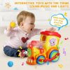 Brinquedos Musicais |   Brinquedos Musicais para Bebês de 6 a 12 Meses – Trem Infantil para Crianças de 3, 6, 8, 9, 10 e 18 Meses – Brinquedos Educativos para Meninos e Meninas de 1 a 3 Anos – Presente com Canções/Luzes/Rodas para Bebês de 0 a 6 Meses e 3 a 6 Meses. Brinquedos Musicais Brinquedos Musicais