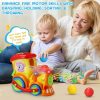 Brinquedos Musicais |   Brinquedos Musicais para Bebês de 6 a 12 Meses – Trem Infantil para Crianças de 3, 6, 8, 9, 10 e 18 Meses – Brinquedos Educativos para Meninos e Meninas de 1 a 3 Anos – Presente com Canções/Luzes/Rodas para Bebês de 0 a 6 Meses e 3 a 6 Meses. Brinquedos Musicais Brinquedos Musicais