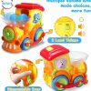 Brinquedos Musicais |   Brinquedos Musicais para Bebês de 6 a 12 Meses – Trem Infantil para Crianças de 3, 6, 8, 9, 10 e 18 Meses – Brinquedos Educativos para Meninos e Meninas de 1 a 3 Anos – Presente com Canções/Luzes/Rodas para Bebês de 0 a 6 Meses e 3 a 6 Meses. Brinquedos Musicais Brinquedos Musicais