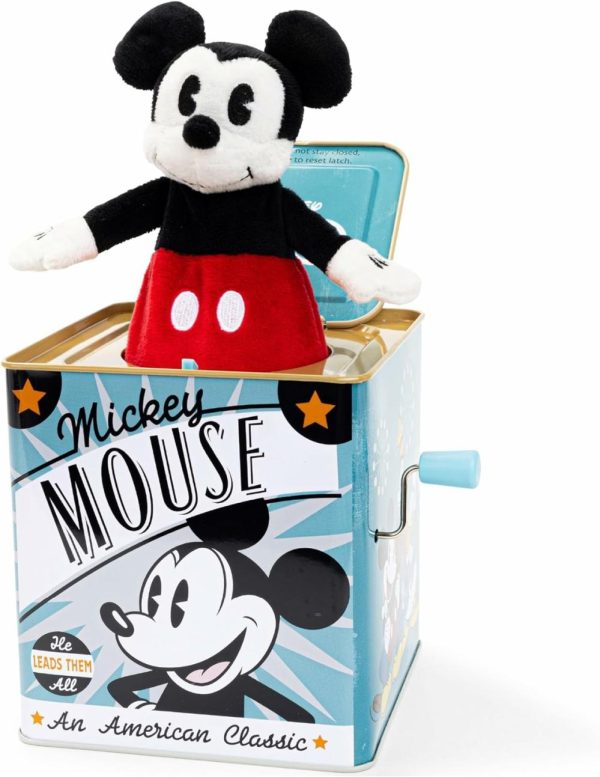 Brinquedos Musicais |   Brinquedos Musicais Retro Mickey Jack In The Box para Bebês e Crianças Pequenas Brinquedos Musicais Brinquedos Musicais