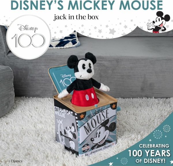 Brinquedos Musicais |   Brinquedos Musicais Retro Mickey Jack In The Box para Bebês e Crianças Pequenas Brinquedos Musicais Brinquedos Musicais