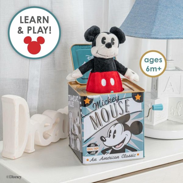 Brinquedos Musicais |   Brinquedos Musicais Retro Mickey Jack In The Box para Bebês e Crianças Pequenas Brinquedos Musicais Brinquedos Musicais