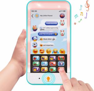 Brinquedos Musicais |   Brinquedos para Bebês de 1 Ano para Meninos – Brinquedos de Telefone para Bebês de 6 a 18 Meses – Brinquedos Educativos de Telefone para Crianças de 1 a 3 Anos – Presentes de Aniversário para Meninos e Meninas (Brinquedo de Celular para Bebês com 29 Funções e Música) Brinquedos Musicais Brinquedos Musicais