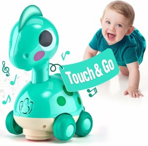 Brinquedos Musicais |   Brinquedos para Bebês de 6 a 12 Meses – Brinquedos Musicais com Luz Touch & Go para Bebês Engatinhando Brinquedos para Bebês de 12 a 18 Meses Brinquedos para Hora da Barriguinha para Meninos de 1 Ano Presentes para Meninas Crianças Pequenas Meias de Natal para Idade de 1 a 2 Anos Brinquedos Musicais Brinquedos Musicais