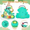 Brinquedos Musicais |   Brinquedos para Bebês de 6 a 12 Meses – Piano Infantil para Bebês de 9 a 12 Meses – Brinquedos Musicais de Dinossauro com Luz para Bebês de 6, 9, 12 e 18 Meses – Brinquedos Educativos para Aprendizagem Precoce para Meninos e Meninas de 1 Ano – Presentes de Aniversário e Natal Brinquedos Musicais Brinquedos Musicais