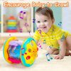 Brinquedos Musicais |   Brinquedos para Bebês de 6 a 12 Meses – Projetor Musical 4 em 1 com Luzes Rotativas para Aprendizado e Tempo de Barriga – Brinquedos para Bebês de 0 a 3, 3 a 6, 9 e 12 a 18 Meses – Presentes de Aniversário e Páscoa para Meninos e Meninas de 1, 2 e 3 Anos. Brinquedos Musicais Brinquedos Musicais