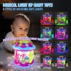 Brinquedos Musicais |   Brinquedos para Bebês Meninas de 6 a 12 Meses – Brinquedo Musical Rotativo do Oceano com Luz para Bebês Meninas de 12 a 18 Meses – Brinquedos Educativos para Hora da Barriga – Brinquedos para Engatinhar para Meninas de 1 a 3 Anos – Presentes para Bebês. Brinquedos Musicais Brinquedos Musicais