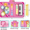 Brinquedos Musicais |   Brinquedos para Menina de 1 Ano, Tapete de Piano 2 em 1 Brinquedos Montessori para Menina de 1 a 2 Anos, Brinquedo Musical Educativo para Aniversário de 1 Ano para Meninas de 1 a 3 Anos, Presentes de Natal para Meninas Pequenas. Brinquedos Musicais Brinquedos Musicais