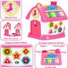 Brinquedos Musicais |   Brinquedos Para Meninas de 1+ Ano: Brinquedos Musicais Montessori para Crianças de 1-2 Anos – Casa Educacional Multifuncional 8-em-1 para Bebês de 6-12 e 12-18 Meses – Presente de Primeiro Aniversário para Meninas e Meninos de 1 e 2 Anos Brinquedos Musicais Brinquedos Musicais