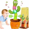 Brinquedos Musicais |   Cacto Dançante para Bebês – Brinquedos para Meninos e Meninas – Cacto Dançante Imitador – Brinquedo Falante de Cacto – Brinquedos para Bebês de 6 a 12 Meses – Brinquedos de Imitar que Falam – Brinquedos Musicais Brilhantes – Brinquedos Educativos para Crianças Brinquedos Musicais Brinquedo de Cacto