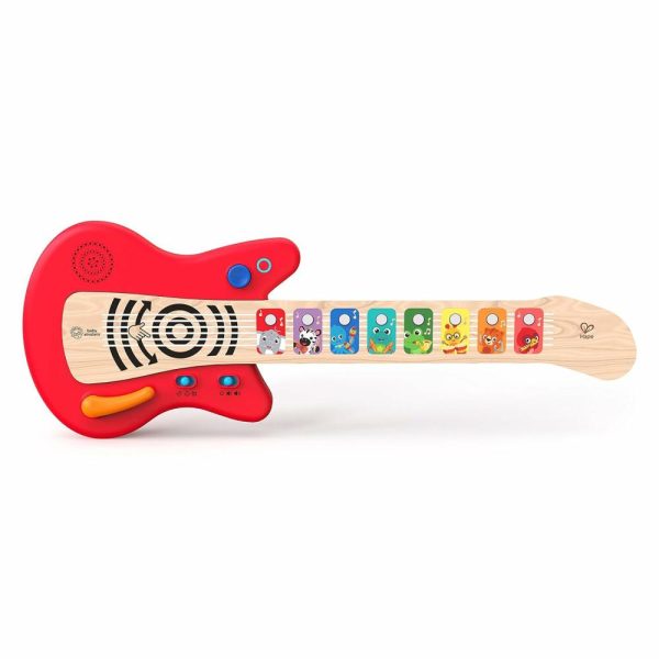 Brinquedos Musicais |   Juntos em Harmonia – Guitarra Segura Sem Fios de Madeira para Crianças – Coleção Toque Mágico – Idade a Partir de 6 Meses Brinquedos Musicais Brinquedos Musicais