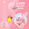 Brinquedos Musicais |   Kirby Estrela Rosa Herói Instrumento Musical Eletrônico Japonês Sintetizador de Música Portátil do Japão pela Maywa Denki Studio, Prêmio de Educação, Presente Divertido, Personagem de Jogo, Herói Rosa Brinquedos Musicais Brinquedos Musicais