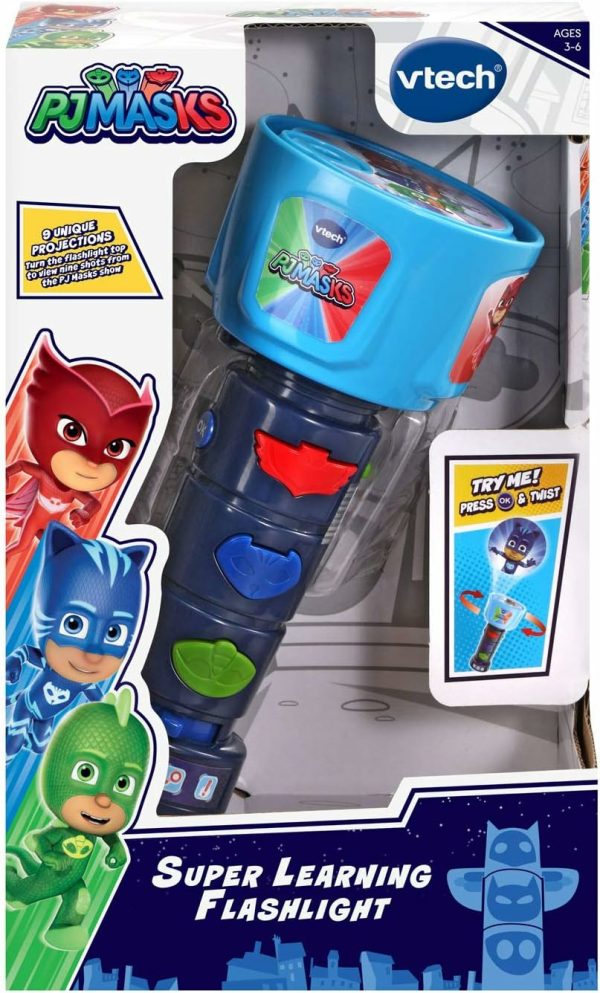 Brinquedos Musicais |   Lanterna Super Aprendizagem PJ Masks Azul Brinquedos Musicais Brinquedos Musicais