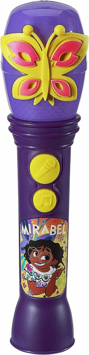 Brinquedos Musicais |   Microfone Encanto Toy para Crianças – Música Integrada e Luzes Piscantes para Fãs de Brinquedos para Meninas Brinquedos Musicais Brinquedos Musicais