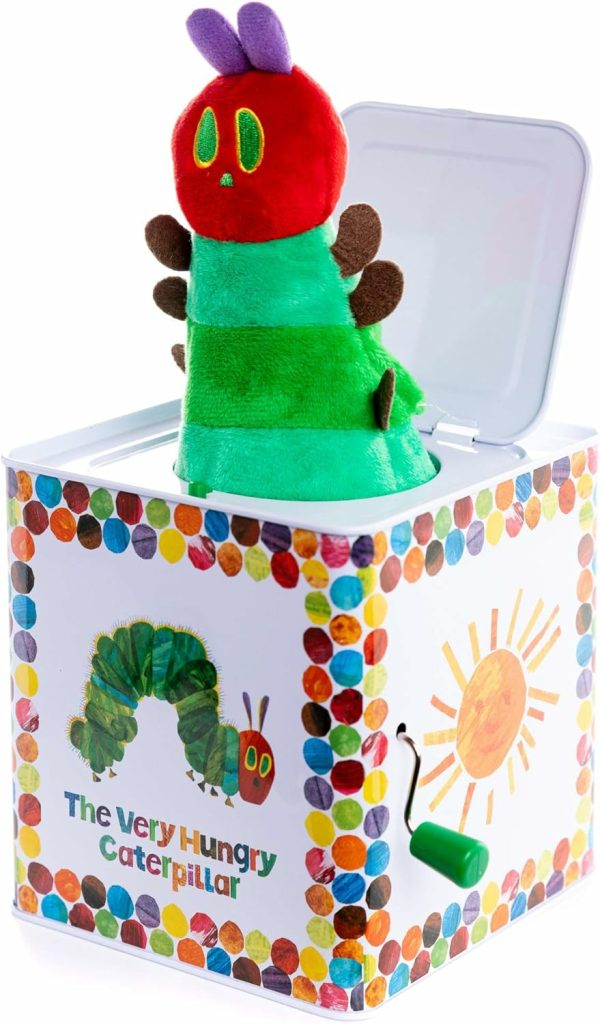 Brinquedos Musicais |   Mundo de Eric Carle – A Muito Faminta Lagarta Jack In The Box Brinquedos Musicais Brinquedos Musicais