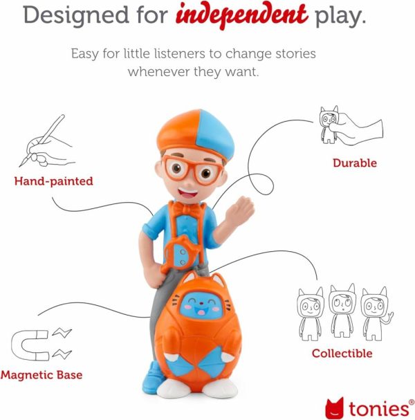 Brinquedos Musicais |   Personagem de Áudio Blippi da Moonbug Brinquedos Musicais Brinquedos Musicais