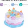 Brinquedos Musicais |   Primeiro Bolo de Aniversário Brinquedo – Brinquedos de Bolo Musical com Canto, Contagem e Velas para Soprar para Meninos e Meninas a Partir de 18 Meses – Presente de Aniversário e Natal Brinquedos Musicais Brinquedos Musicais