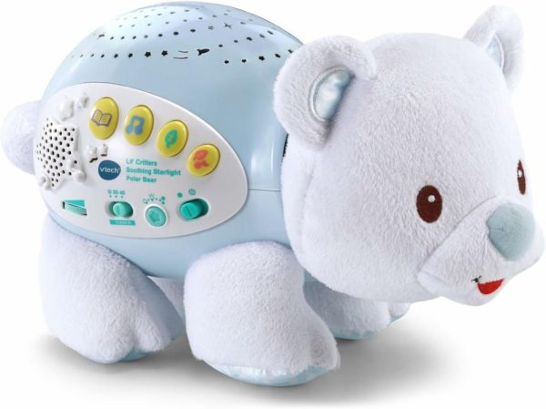 Brinquedos Musicais |   Projetor de Berçário Urso Polar Lil’ Critters com Luz Estrelada Calmante Brinquedos Musicais Brinquedos Musicais