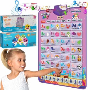 Brinquedos Musicais |   Recursos de Aprendizado do Alfabeto e Números Pinkfong Baby Shark para Meninas Edição Rosa | Tapete Musical da Música Baby Shark | Brinquedos de Aniversário Baby Shark para 1 Ano | Brinquedos Baby Shark para Crianças de 1 a 3 Anos | Jogos Baby Shark Brinquedos Musicais Brinquedos Musicais