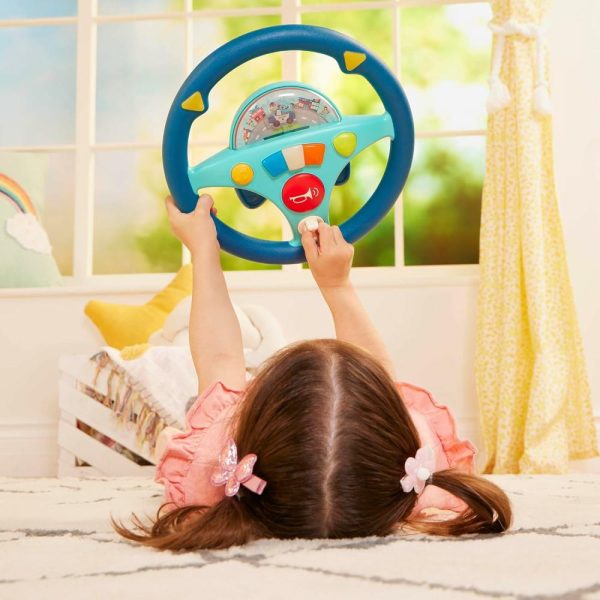 Brinquedos Musicais |   Roda de Direção Musical Woofer – Volante de Brincadeira – Roda de Direção Musical – Sons e Luzes Musicais – Volante para Bebês e Crianças – A partir de 2 Anos + Brinquedos Musicais Brinquedos Musicais