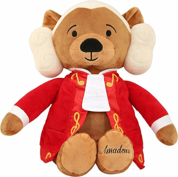 Brinquedos Musicais |   Urso Virtuoso Amadeus Mozart – 40 Minutos de Música Clássica para Bebês – Brinquedo Educativo para Bebês, Crianças e Adultos Brinquedos Musicais Brinquedos Musicais