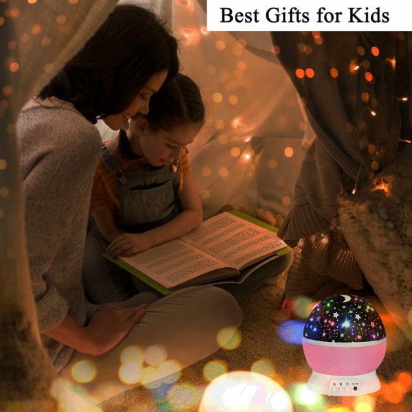 Brinquedos para Bebês e Crianças Pequenas |   Brinquedos para Meninas de 1 a 10 Anos, Projetor de Estrelas para Crianças de 2 a 9 Anos, Presentes para Meninas de 3 a 8 Anos, Presentes de Natal para Meninos de 4 a 7 Anos, Brinquedos Sensoriais, Presentes de Aniversário, Enchimentos de Meias para Crianças. Brinquedos para Bebês e Crianças Pequenas Brinquedos para Bebês e Crianças Pequenas