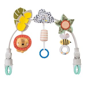 Brinquedos para Cadeira de Carro e Carrinho de Bebê |   Arco de Aventuras Savannah | Arco de Atividades com Brinquedos Fascinantes Estimula os Sentidos do Bebê e o Desenvolvimento das Habilidades Motoras | Brinquedos para Recém-Nascidos e Brinquedos para Bebês de 3 a 6 Meses | Uso em Carrinhos de Bebê, Berços e Berçários Brinquedos para Cadeira de Carro e Carrinho de Bebê Brinquedos para Cadeira de Carro e Carrinho de Bebê