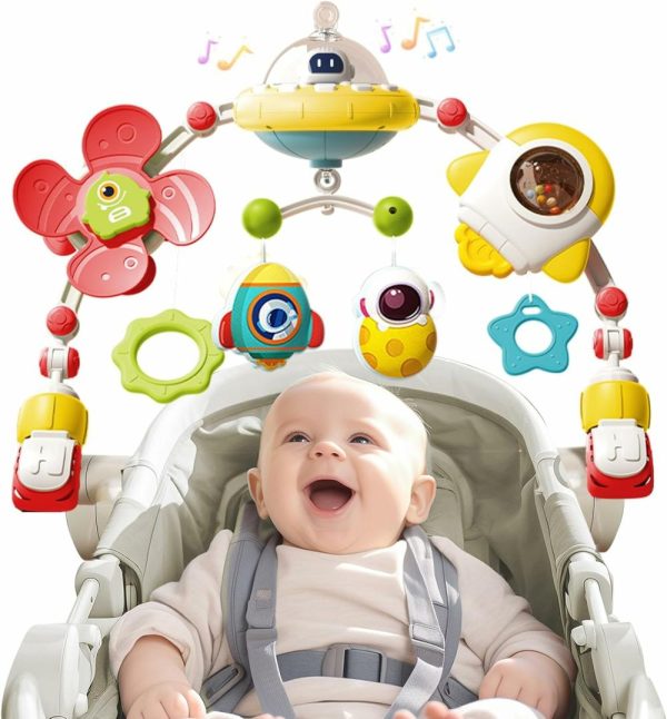 Brinquedos para Cadeira de Carro e Carrinho de Bebê |   Arco de Brinquedos para Carrinho de Bebê Musical, Brinquedos para Assento de Carro de Viagem, Arco de Brincar para Berço, Acessórios de Brinquedos para Berço, Móvel para Cômoda, Arco de Atividades para Carrinho de Bebê, Brinquedos para Bebês e Lactentes. Brinquedos para Cadeira de Carro e Carrinho de Bebê Brinquedos para Cadeira de Carro e Carrinho de Bebê