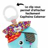 Brinquedos para Cadeira de Carro e Carrinho de Bebê |   Brinquedo de Carrinho e Cadeira de Carro Captain Calamari – Brinquedos Macios para Bebês Pendurados – Brinquedos de Amassar para Bebês com Cores de Alto Contraste – Brinquedos de Viagem para Bebês a Partir de 0 Meses Brinquedos para Cadeira de Carro e Carrinho de Bebê Brinquedos para Cadeira de Carro e Carrinho de Bebê