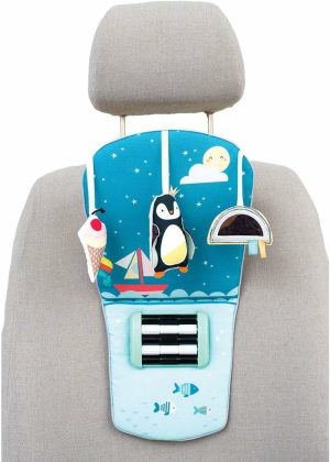 Brinquedos para Cadeira de Carro e Carrinho de Bebê |   Brinquedo de Carro para Bebês – Centro de Atividades para Viagens – Brinquedos para Cadeira de Carro para Bebês de 0 a 6 Meses – Arco com Espelho, Chocalho e Brinquedo Mordedor Suspenso para Bebês de 0 a 6-12 Meses – Presente Sensorial Brinquedos para Cadeira de Carro e Carrinho de Bebê Brinquedos para Cadeira de Carro e Carrinho de Bebê