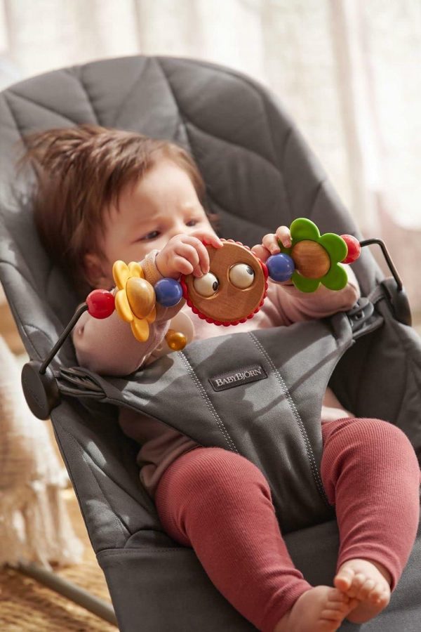 Brinquedos para Cadeira de Carro e Carrinho de Bebê |   Brinquedo de Madeira Babybjorn para Bouncer – Olhos Esbugalhados (080500Us), 1 Unidade (Pacote com 1) Brinquedos para Cadeira de Carro e Carrinho de Bebê Brinquedos para Cadeira de Carro e Carrinho de Bebê