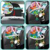 Brinquedos para Cadeira de Carro e Carrinho de Bebê |   Brinquedo para Assento de Carro – Brinquedo para Assento de Carro Voltado para Trás – Brinquedo de Viagem para Bebês – Dupla Face com Espelho para Bebê – Brinquedos de Pelúcia – Chocalho e Mordedor – Almofada Reforçada – Brinquedo Sensorial Ajustável para Recém-Nascidos e Bebês. Brinquedos para Cadeira de Carro e Carrinho de Bebê Brinquedos para Cadeira de Carro e Carrinho de Bebê