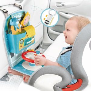 Brinquedos para Cadeira de Carro e Carrinho de Bebê |   Brinquedos de Carro para Bebês com Volante Central para Brincar e Chutar (Carro) Brinquedos para Cadeira de Carro e Carrinho de Bebê Brinquedos para Cadeira de Carro e Carrinho de Bebê