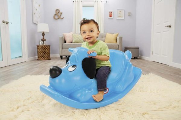 Brinquedos para Cadeira de Carro e Carrinho de Bebê |   Cachorrinho Rock – Azul Pequeno Brinquedos para Cadeira de Carro e Carrinho de Bebê Azul