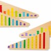 Ábacos |   Ábaco de Adição e Subtração – Brinquedo Educativo com 55 Contas Coloridas e Construção de Madeira Resistente para 3 a 6 Anos Ábacos Ábacos