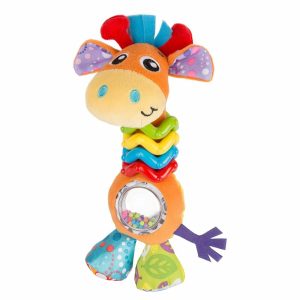 Chocalhos e Anéis de Pelúcia |   Bead Buddy Girafa – Brinquedo Interativo de Chocalho e Mordedor para Diversão no Desenvolvimento. Brinquedo Engajador de Girafa para Bebês e Crianças Pequenas a Partir de 3 Meses – Brinquedos Sensoriais Engajadores para Recém-Nascidos. Chocalhos e Anéis de Pelúcia Chocalhos e Anéis de Pelúcia