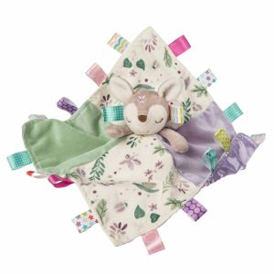 Chocalhos e Anéis de Pelúcia |   Cobertor de Segurança de Pelúcia Sensorial Calmante – Flora Fawn – 33 X 33 cm Chocalhos e Anéis de Pelúcia Chocalhos e Anéis de Pelúcia