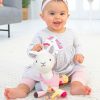 Chupetas |   Brinquedo de Atividade e Dentição Bandana Buddies para Bebês com Chocalho Multissensorial e Texturas – Lhama Chupetas Chupetas