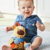 Chupetas |   Brinquedo de Atividade e Mordedor Bandana Buddies para Bebês com Chocalho Multissensorial e Texturas – Girafa Chupetas Chupetas