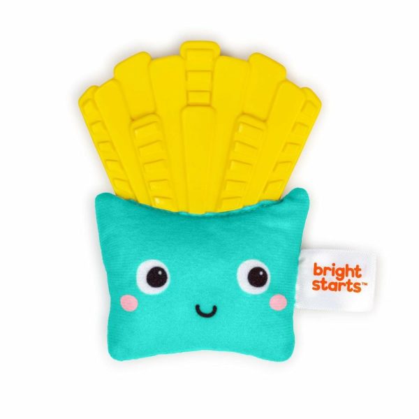 Chupetas |   Brinquedo de Mordedor em Forma de Batata Frita Side Of Smiles com Texturas Crocantes, Livre de BPA, Unissex, 3 Meses+ Chupetas Batatas fritas