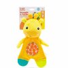 Chupetas |   Brinquedo de Pelúcia para Bebês Snuggle & Teethe Sem BPA – Girafa com Som de Amassar Chupetas Amarelo