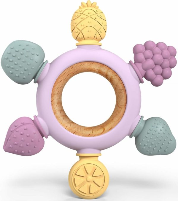 Chupetas |   Brinquedos de Dentição para Bebês de 6 a 12 Meses – Brinquedos Sensoriais Montessori – Brinquedos de Banho para Bebês – Mordedores de Frutas para Bebês – Brinquedos para Crianças de 0 a 3 Anos – Para Bebês e Recém-Nascidos – Presentes para Meninos e Meninas no Natal Chupetas Chupetas