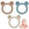 Chupetas |   Brinquedos de Mordida para Bebês de 0 a 6 Meses – Pacote com 3 Brinquedos de Silicone para Bebês de 6 a 12 Meses – Livre de BPA – Alívio para Gengivas Sensíveis com Textura Macia – Essenciais para Bebês Chupetas Chupetas